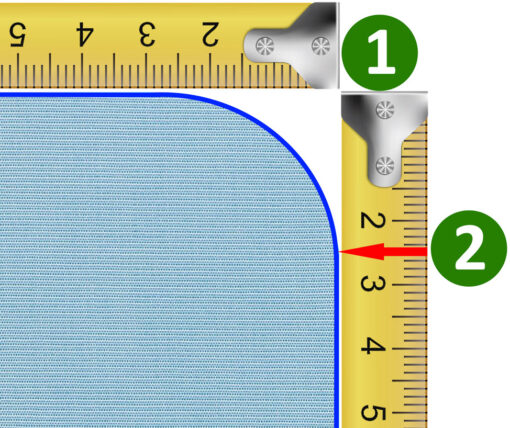 How To Measure Radius - PatioHQ